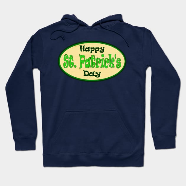 Happy St Patrick s Day 17th March Ireland's Irish Saint Pat Hoodie by PlanetMonkey